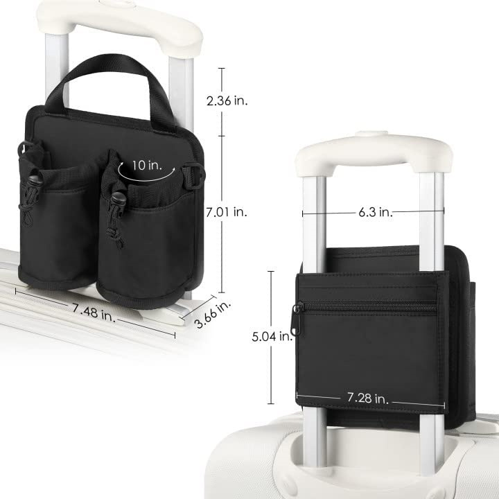 Piiriülene pagasitopsihoidja, topsikomplekt, joogihoidja, kaasaskantav kohvihoidja, reisitopsihoidja