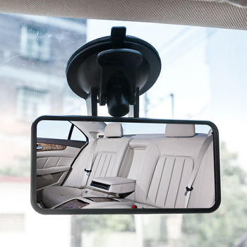 Bērnu automašīnas atpakaļskata spogulis 360 grādu rotācija bērnu novērošanas spogulis automašīnai Bērnu spogulis ar piesūcekni automašīnas atpakaļskata spogulis
