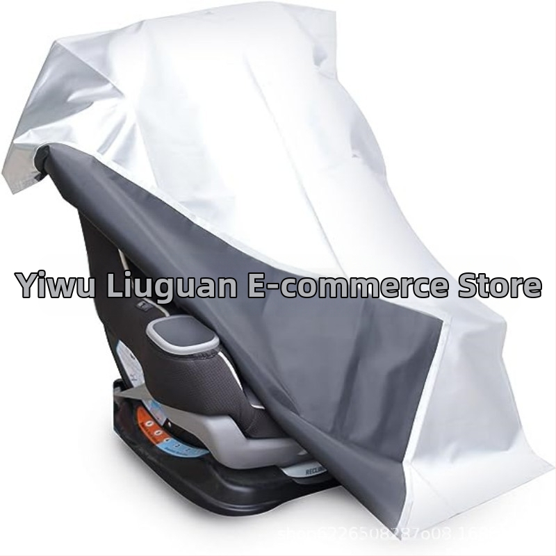 Auto turvaistme tolmukate, laste turvaistme kaitsekate UV-kiirte blokeerimiseks ja soojusisolatsiooniga päikesesirm