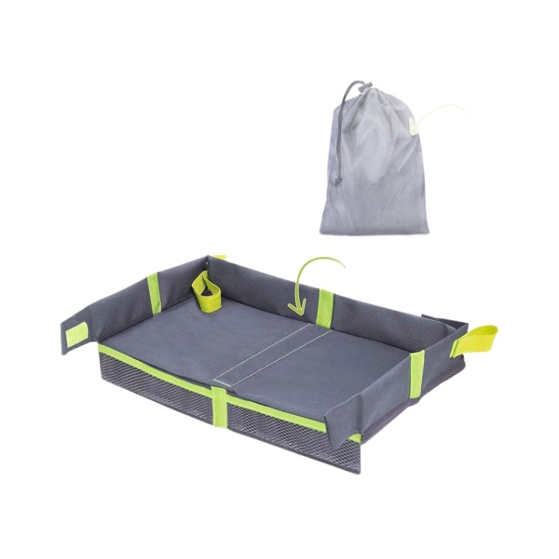 Kokkupandav laste ja täiskasvanute reisialus lennukilauale - tegevuste ja mängude jaoks