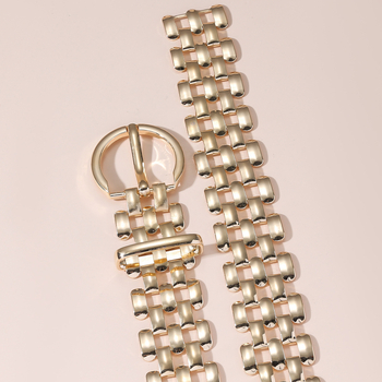 Μεταλλική ζώνη γυναικών νέα μόδας υψηλής ποιότητας διακοσμητική αλυσίδα τζιν με φούστα niche casual κομψό κορσέ