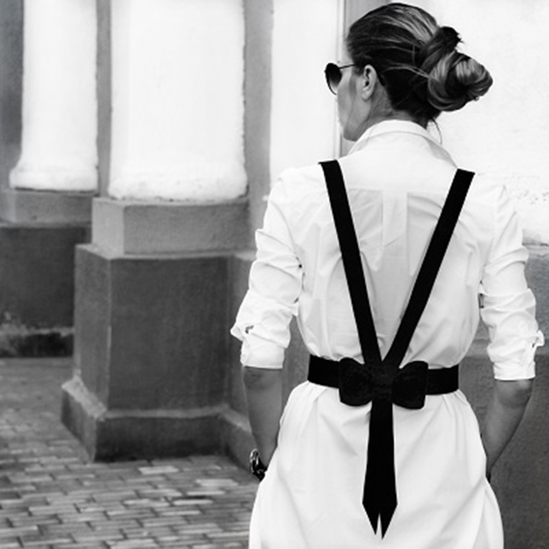 Gotiskā stila loka siksnas ādas izgatavošana KTV bāra cos veiktspējas apģērba aksesuāri daudzkrāsaini pēc izvēles