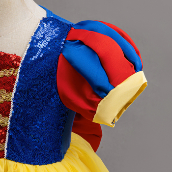 2025 Διασυνοριακά Παιδικά Ρούχα Χιονάτη Κοστούμια Χάλογουιν Παιδικό Φόρεμα Φούστα Φόρεμα Cosplay