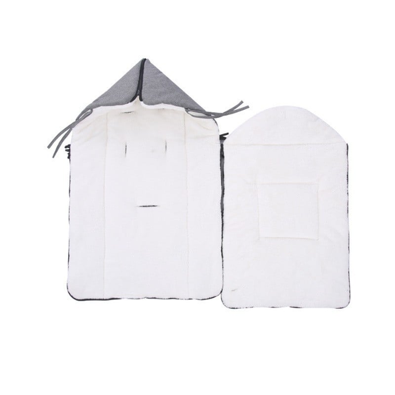 Beebi magamiskott Sügis- ja talvine ostukäru Paksendatud löögivastane tekk Vastsündinu soe külmakindel sügis- ja talvepadi