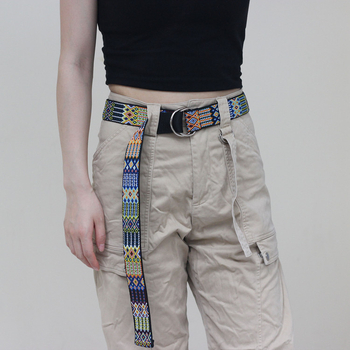 Curea din pânză pentru femei, curea lată decorativă, cool ins blugi, cu talie vintage la modă, stil etnic, acoperire cu fustă