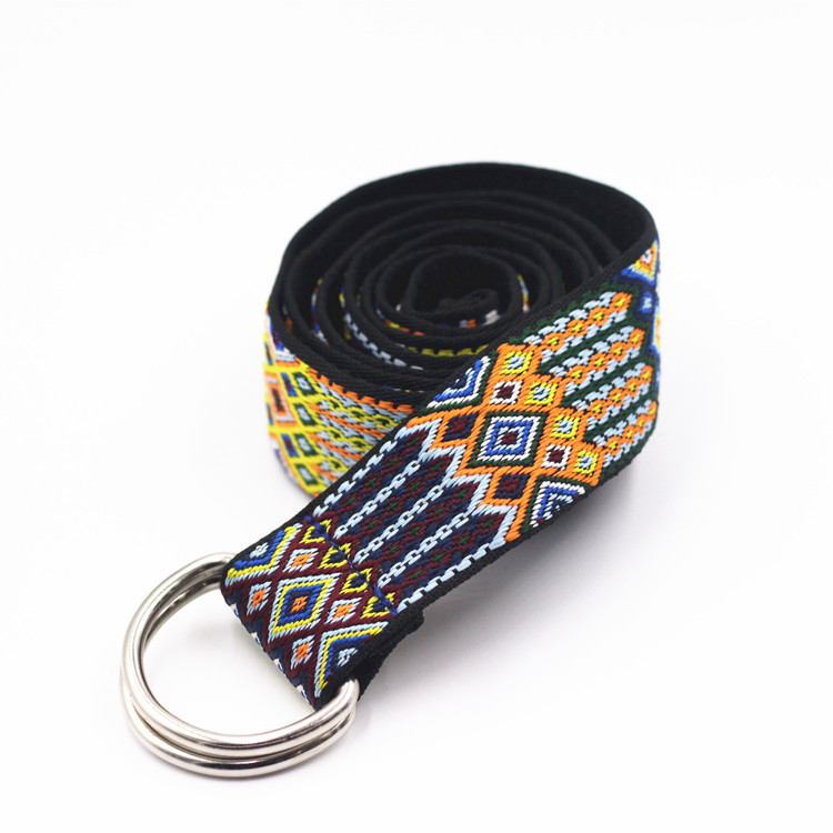 Curea din pânză pentru femei, curea lată decorativă, cool ins blugi, cu talie vintage la modă, stil etnic, acoperire cu fustă
