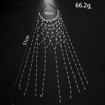 Ευρωπαϊκή και αμερικανική νέα κορδέλα με μαργαριτάρια και φούντα, σχέδιο με πλέγμα, φόρεμα με νεράιδα, ευέλικτα αξεσουάρ για το κεφάλι