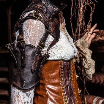 Halloweeni uus Euroopa ja Ameerika punk-stiilis vahetatav käepael keskaegse käevõru cosplay pühade lõpupalli rekvisiidid