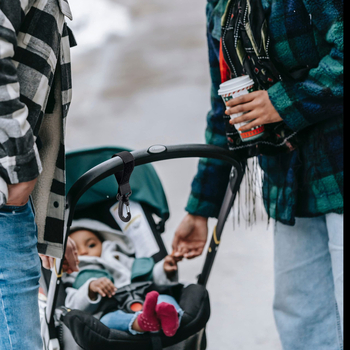 Διπλό τιμόνι γενικής χρήσης για ηλεκτρικά σκούτερ, αυτοκίνητα, παιδικά καροτσάκια και αποθήκευση αξεσουάρ καροτσιού