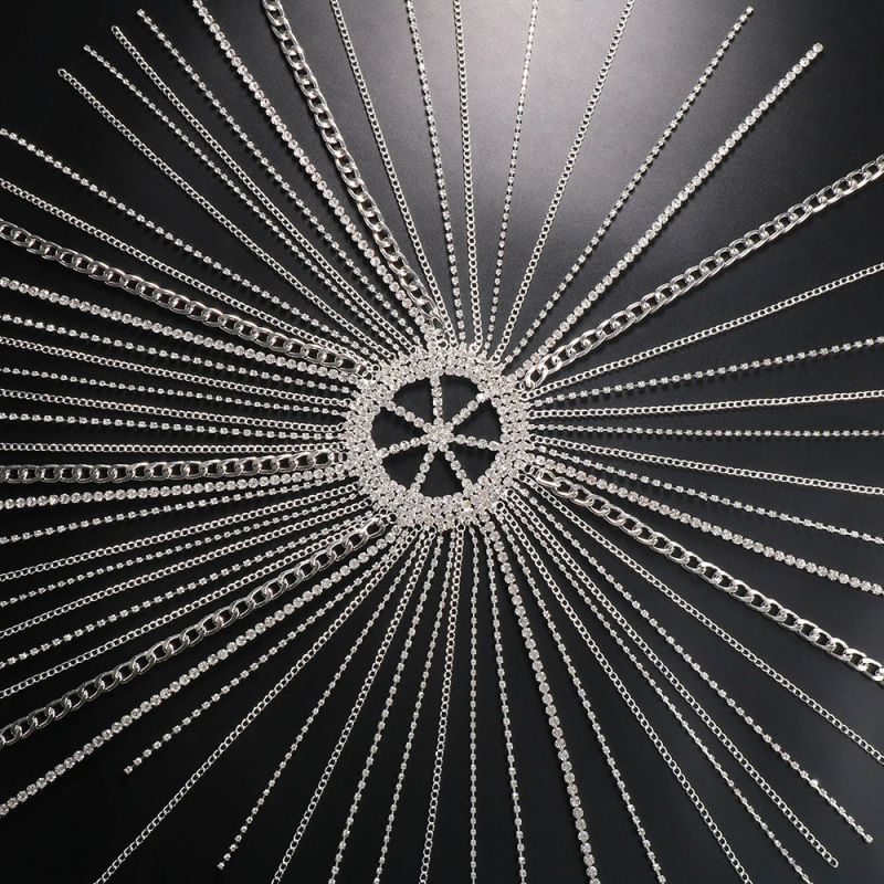 „Amazon“ perkamiausia plaukų grandinėlė su kutais, pankroko stiliaus cirkonio galvos apdangalas, suasmeninti aksesuarai, moteriška plaukų grandinėlė