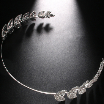 Ευρωπαϊκή και αμερικανική κομψή νυφική κορδέλα με κυματιστό νήμα, απλή κορδέλα με στρας και φύλλα, ελαφριά πολυτελής μόδα, φόρεμα για δεξιώσεις