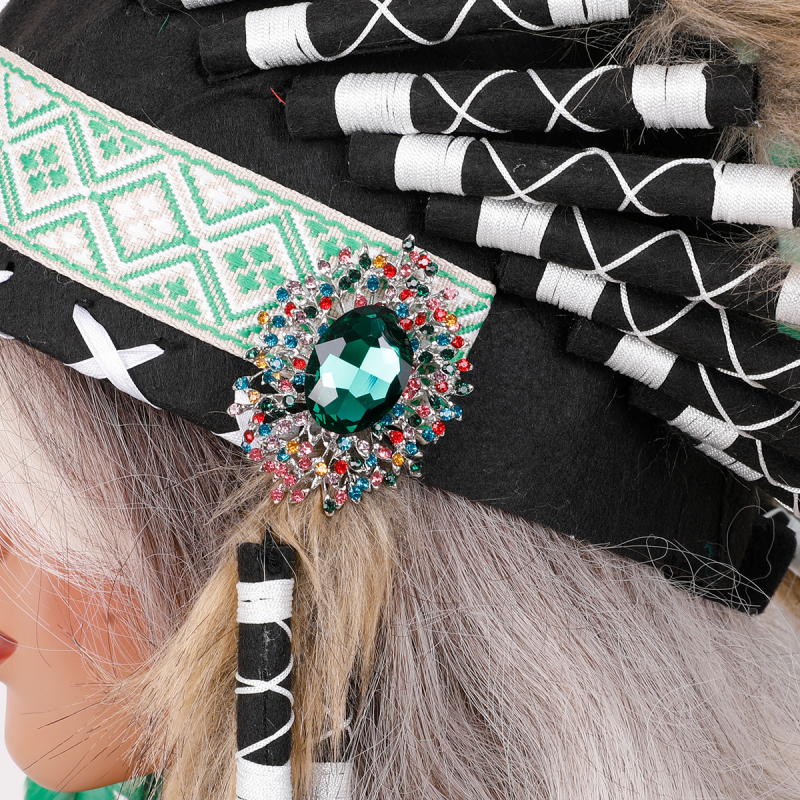 Indická čelenka z peria, náčelnícky klobúk, karnevalový kostým, doplnky do vlasov, vianočná čelenka, halloweenska čelenka
