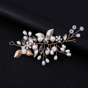 Esküvői kristályos hajdíszek Esküvői kiegészítők Szőlővirágok Levelek Hajpánt Amazon Eladott Menyasszonyi Fejdísz