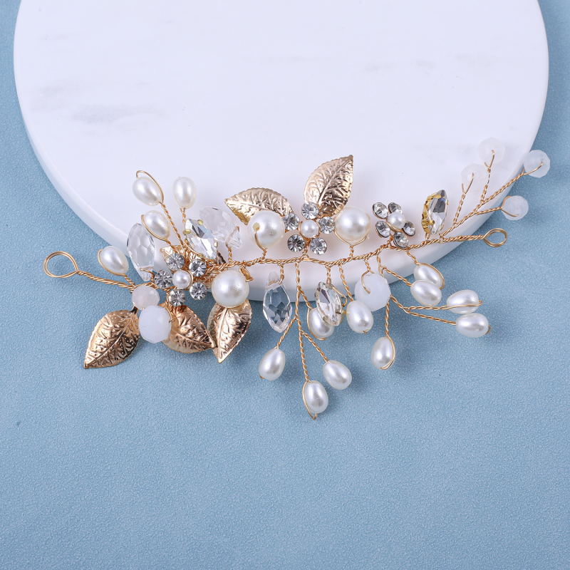 Esküvői kristályos hajdíszek Esküvői kiegészítők Szőlővirágok Levelek Hajpánt Amazon Eladott Menyasszonyi Fejdísz