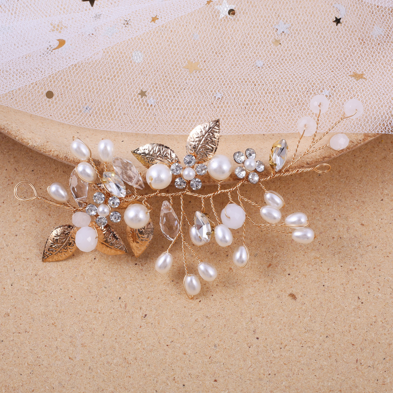 Esküvői kristályos hajdíszek Esküvői kiegészítők Szőlővirágok Levelek Hajpánt Amazon Eladott Menyasszonyi Fejdísz