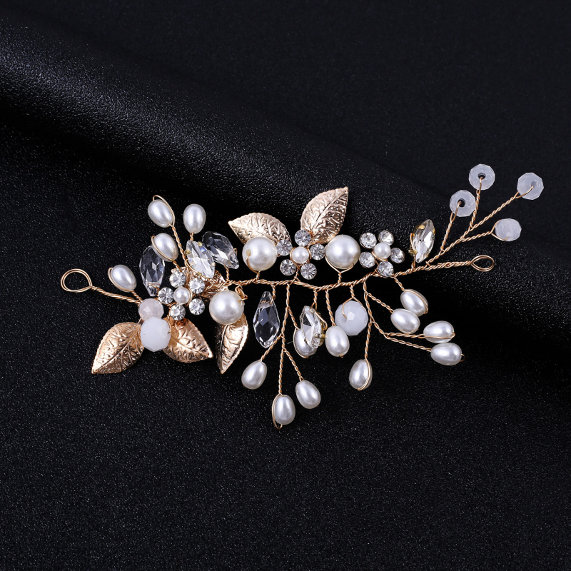 Esküvői kristályos hajdíszek Esküvői kiegészítők Szőlővirágok Levelek Hajpánt Amazon Eladott Menyasszonyi Fejdísz