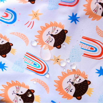 Персонализирана сладка козметична чанта за презгранична употреба, удобна чанта с голям капацитет за тоалетни принадлежности за пътуване, водоустойчива козметична чанта за пелени