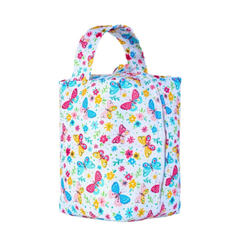 Персонализирана сладка козметична чанта за презгранична употреба, удобна чанта с голям капацитет за тоалетни принадлежности за пътуване, водоустойчива козметична чанта за пелени