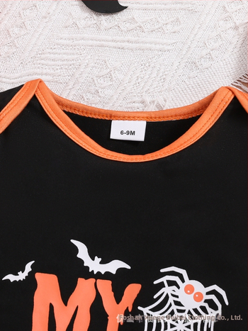 Εξωτερικό Εμπόριο Άνοιξη και Καλοκαίρι 2025 Βρεφικά και Παιδικά Ρούχα Ολόσωμη Φόρμα με Κινούμενα Σχέδια και Στάμπα, Μακρυμάνικη Φόρμα Σέρνεται