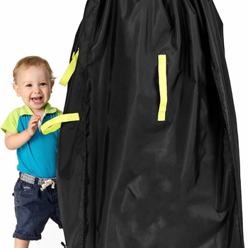 Τσάντα αποθήκευσης καροτσιού, τσάντα καροτσιού με επένδυση, ρυθμιζόμενο σακίδιο πλάτης, τσάντα αποθήκευσης καροτσιού ανθεκτική στη σκόνη, παιδική τσάντα καθίσματος