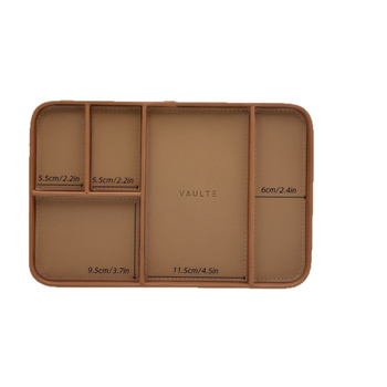 Ευρωπαϊκό στυλ μοντέρνο δερμάτινο κομοδίνο δίσκος αποθήκευσης ρολογιών για άνδρες κουτί αποθήκευσης κοσμημάτων για γυναίκες