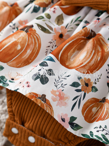 Φόρεμα με μακριά μανίκια και στάμπα κολοκύθας στο Eaby AliExpress Amazon