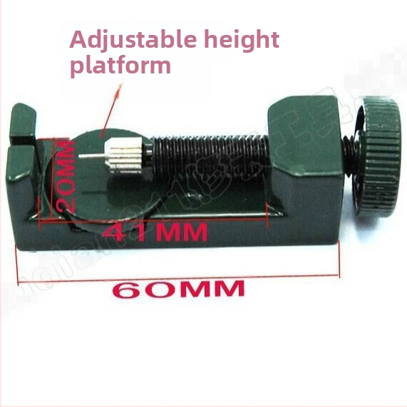 2068 сребърно зелен метален демонтаж на секция за каишка, демонтаж на каишка, регулиране на дължината и височината на каишката, инструмент за регулиране