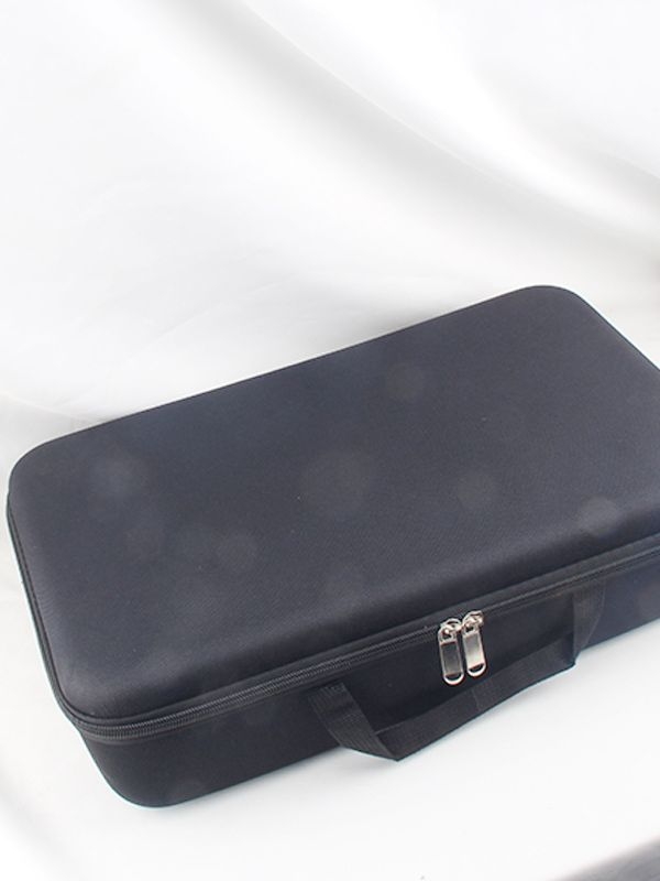 Kvadratinis Eva kieto apvalkalo krepšys 41 * 26 * 9,5 cm kempinės formos meškerės ratų priedai įrankių dėžė žvejybos įrangos krepšys F130 kietas