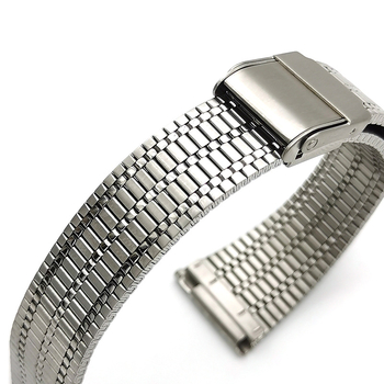 Малка талия, нов дизайн, поддръжка, бързо освобождаване, превключвател, сурово ухо от бамбук, каишка за часовник от неръждаема стомана