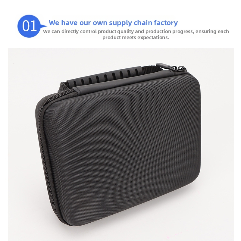 Преносима чанта за съхранение на часовници Eva Travel, 6 слота за карти, удароустойчива, противо падане, противо налягане, преносима, подаръчна