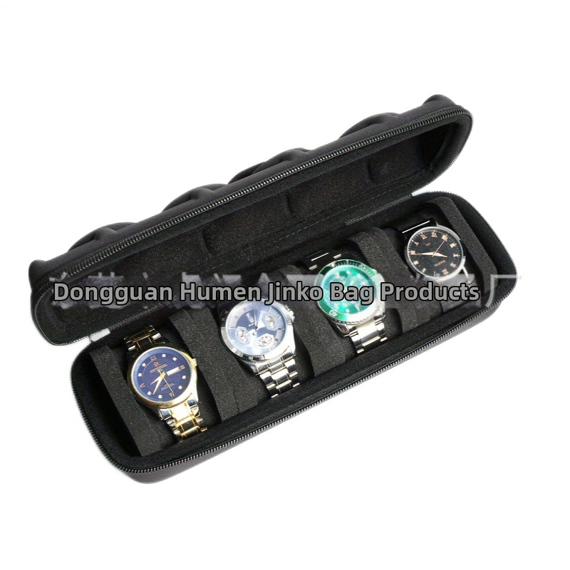 Фабрична директна кутия за съхранение на 4 часовника, преносима твърда чанта за съхранение на часовници, чанта от EVA