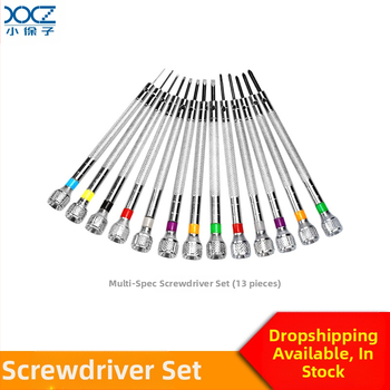 Stalo remonto įrankis, daugiafunkcis 0,6–2,0 vieno žodžio „Phillips“ atsuktuvas, 13 dydžių