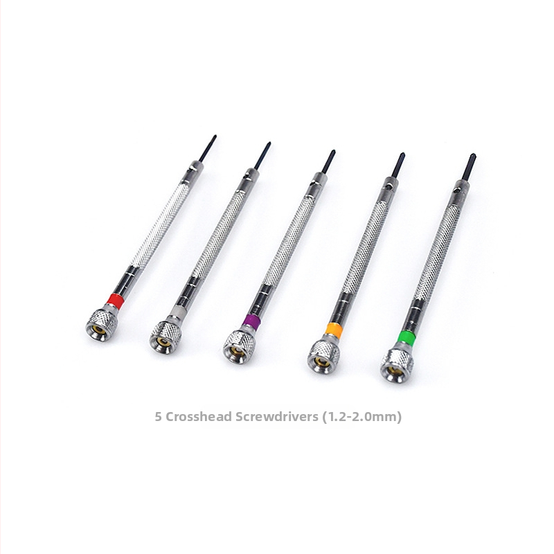 Инструмент за ремонт на маса, мултиспецификационен, 0.6-2.0, еднословна, кръстата отвертка, отвертка 13 размера