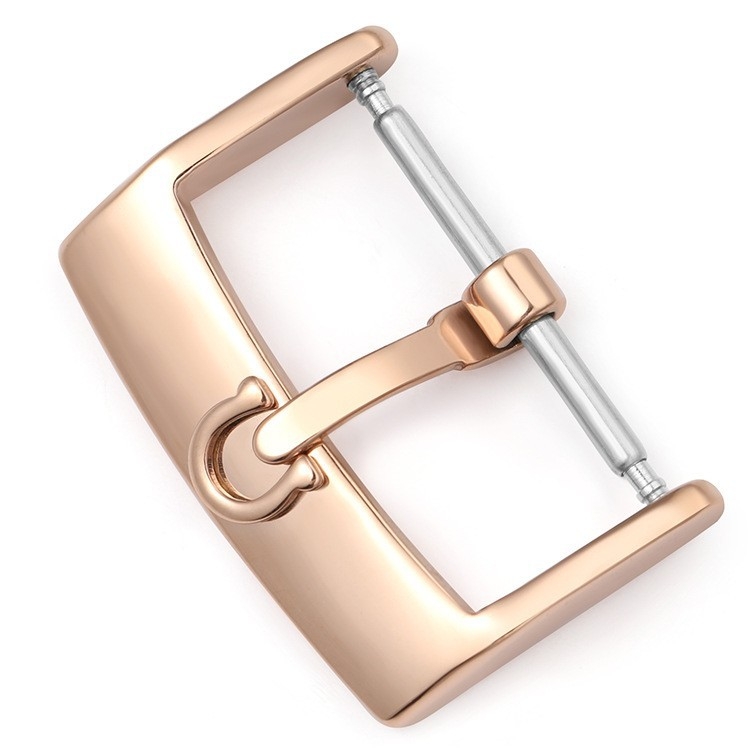 Копче за часовник Constellation Haima Diefei Convex Mark 316L от неръждаема стомана, кожена каишка за часовник, 12-20 мм