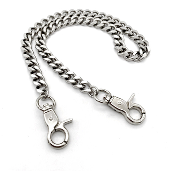 Ευρωπαϊκό και αμερικανικό ανοξείδωτο ατσάλι με αντιολισθητική αλυσίδα, μεταλλική αλυσίδα παντελονιού, διάφορα μπρελόκ, αλυσίδα τιτανίου-χάλυβα, κοσμήματα, πλήρεις προδιαγραφές