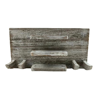 Ξύλινη επιτοίχια βάση οργάνωσης ρακέτας πινγκ πονγκ, βάση αποθήκευσης αθλητικού εξοπλισμού, ξύλινη επιτοίχια βάση αποθήκευσης πινγκ πονγκ