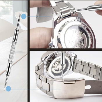 Инструмент за ремонт на часовници, 81 части, инструмент за пресоване на часовници, смяна на батерия за часовник, смяна на връзка за часовник