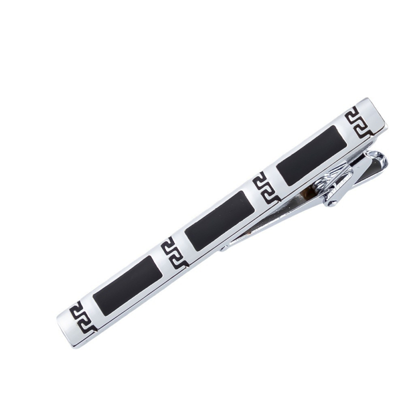 Spot novi crni emajlirani set metalnih manžeta za kravatu, vanjska trgovina, vruće muške jednostavne manžete veleprodaja