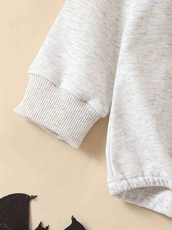 Unisex Βρεφικό Καπέλο με Στάμπα Κολοκύθας και Μακρυμάνικο Τρίγωνο, Διασυνοριακό, 23,27 εκατομμύρια YT2327