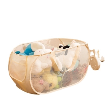 Πτυσσόμενος κάδος αποθήκευσης ταξινόμησης Κουτί αποθήκευσης κούκλας παιχνιδιών Πλούσιο καλάθι αποθήκευσης παιχνιδιών για κούκλες από ύφασμα χονδρικής