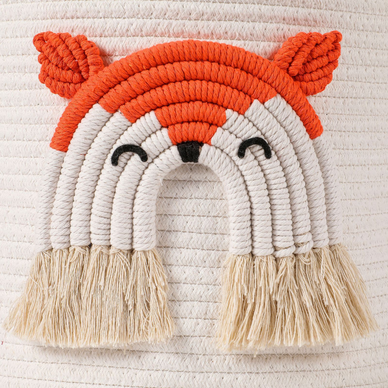 Puuvillast niidi hoiukorv Mänguasjade hoiustamine Majapidamise hoiukast Riidekapi hoiukast Riided Kangas hoiukorv Intiimsed suupisted