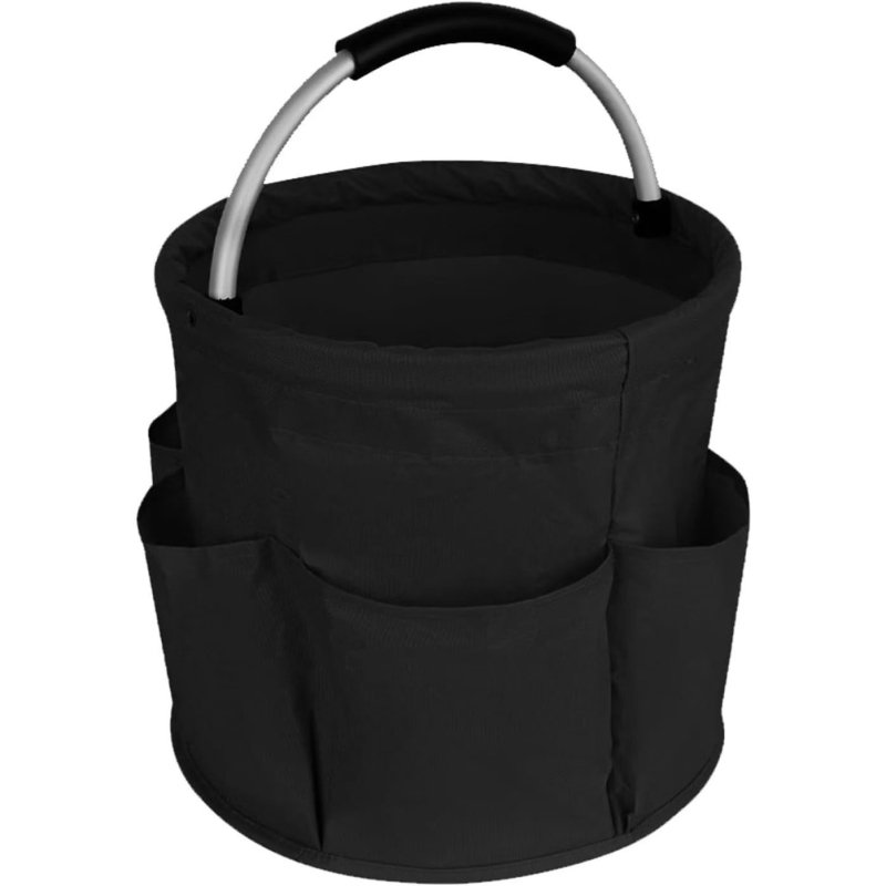 Coș de picnic portabil pliabil, coș de plajă în aer liber, geantă de spălat portabilă, coș de baie, coș de cumpărături de uz casnic, coș de depozitare