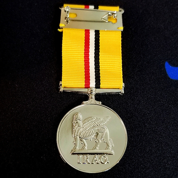 Занаятчийски висящ медал от метален материал, копие на медал X57