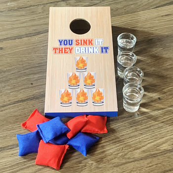 Puidust liivakott õues liivakottide viskamise lauamäng spordimäng mänguasja viskamise mängulaud lihtsad kaasaskantavad joogirekvisiidid