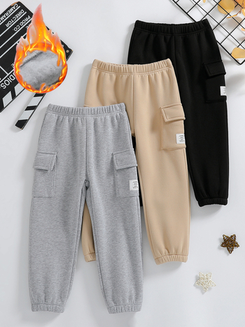 Crossborder fiú 3 részes kombinációjú kényelmes polár anyagú lábujj overall és nadrág kombináció