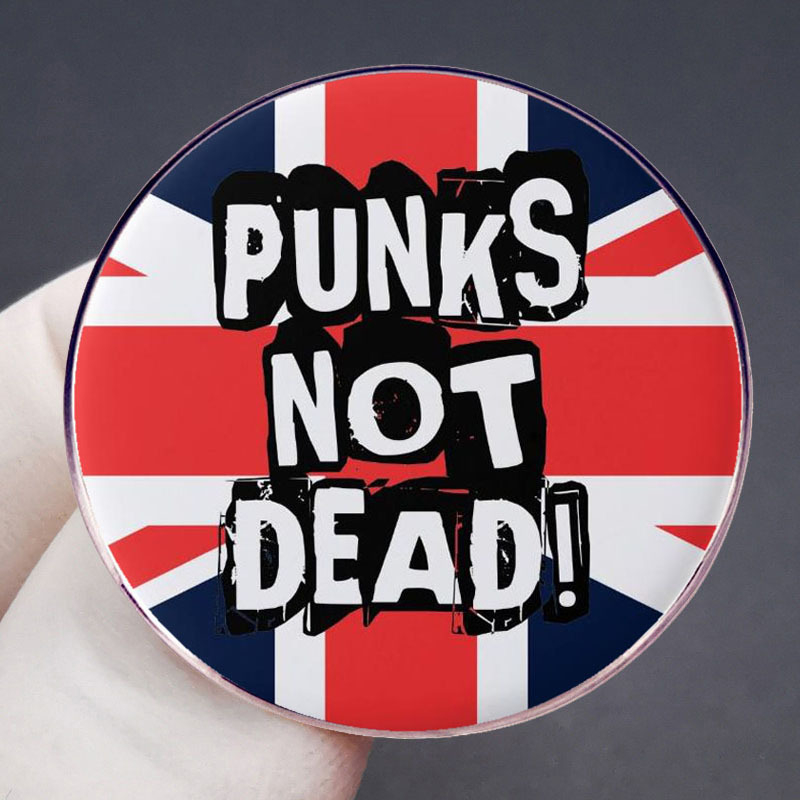 Пънк рок брошка Undead Band музикална значка метална сплав аксесоари за значки