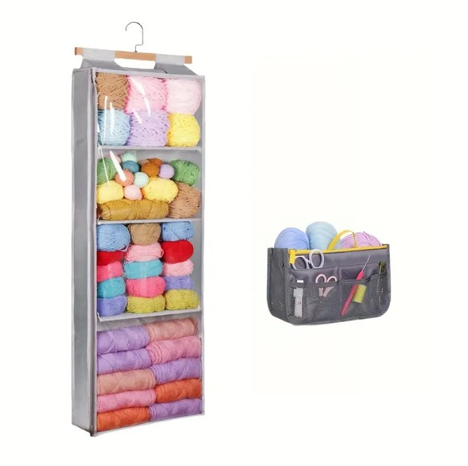 Amazoni piiriülene kaheosaline seinale kinnitatav uksega hoiukott, uksega riidekapi hoiustamiskorraldus, rippuv kott, kott