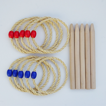 Laste rannakanepiköie rõngaviskemäng lapsevanema ja lapse mänguga puidust mänguasi lasteaia sensoorse integratsiooni koolitus käe-silma koordinatsiooni treening