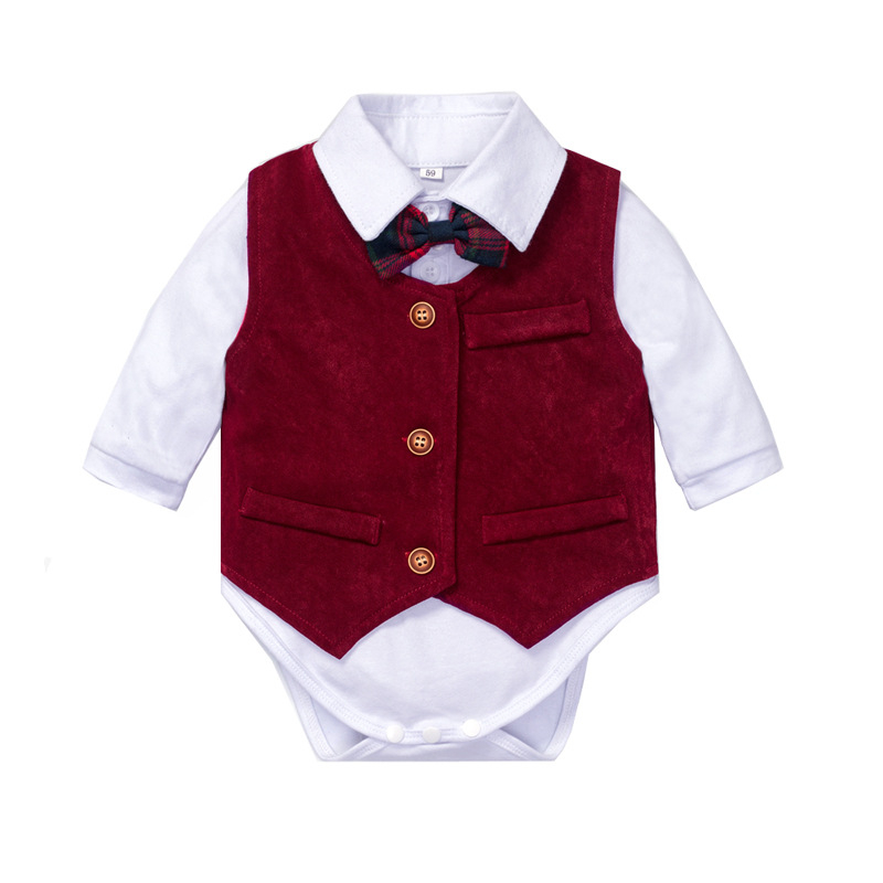 Cezhraničný lezecký oblek, vesta, motýlik, viacdielny detský pánsky oblek, pánsky detský jarný a jesenný nový lezecký oblek, generácia vlasov