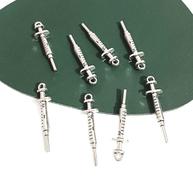 A3522 Antikno srebro 1,95 g šprica za izradu nakita, 50 komada/pakiranje